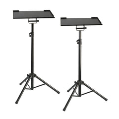 2x Pulse Projector Stand Tripod Laptop Holder Conference PA Presentation