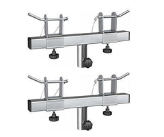 2x adaptateurs de support d'éclairage Adam Hall Truss 2x adaptateurs de support d'éclairage Adam Hall Truss