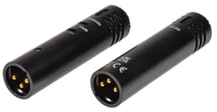 Citronic EC20 Condenser Microphones Slim Pencil Stereo Pair