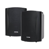 Clever Acoustics WPS 35T Schwarze wetterfeste 100-V-Lautsprecher (Paar)