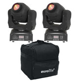 2x Thor LED Moving Head 60W Disco DJ Effektlicht Gobo RGB inkl. Gehäuse