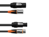 Eurolite combination cable DT-2 DMX IP T-Con/3 Pin XLR 3m