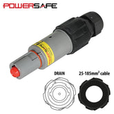 eLumen8 Powersafe 500A Line Drain 120mm2 L3 Grey