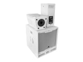 Omnitronic MAXX-1206DSP 2.1 Active System White, 12" Sub with 2x 6.5" Tops
