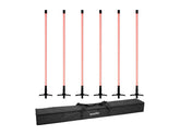 Eurolite Set 6x LED Neon Stick 134cm RGB + Soft Bag