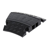 eLumen8 CP 230CB 2-Kanal-Kabelrampe, 30-Grad-Ecke (schwarzer Deckel)