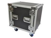 Cobra 12U Full Size Flight Case Rack Wheeled