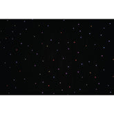 LEDJ PRO 6 x 3m Tri LED Black Starcloth System