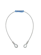 Corde en acier Eurolite 1000X6Mm argent avec dé à coudre
