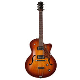 Godin 5th Avenue Semi Acoustic Guitar - Cognac Burst Kingpin Ii Hb