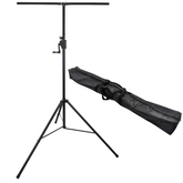 Citronic Heavy Duty 3M 35kg Lighting Stand with Winch & T-bar inc Carry Bag