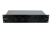 Omnitronic Pa 6-Zone Stereo Vol Cont 5W Bk