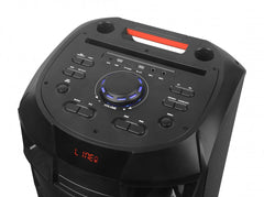 Intimidation NDR 7022 Speaker 3000W 2x 12" Portable Battery Bluetooth DJ Speaker