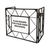 Equinox Truss Booth System Matt Black DJ Disco Stand