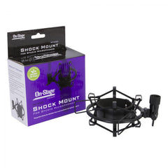 On Stage Studio Mic Shock Mount - 55-60mm Mics On Stage Studio Mic Shock Mount - 55-60mm Mics
