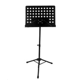 Thor Heavy Duty Orchestra Music Stand Black Adjustable