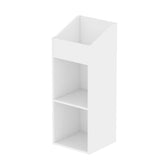 Glorious Record Rack 330 White 2-piece Vinyl Station
