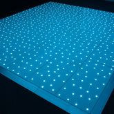 LEDJ Système de piste de danse étoilé RVB blanc LED Dancefloor 30 pieds x 30 pieds
