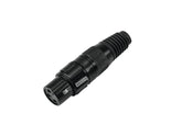 Omnitronic Xlr Socket 3Pin Black Housing 10X