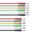 Omnitronic Jack Cable 6.3 Patchcord Stereo 6X0.6M