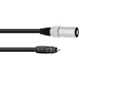Omnitronic Adapterkabel Cinch/XLR(M) 2M Schwarz