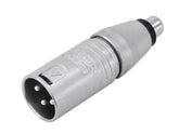 NEUTRIK Adaptateur XLR(M)/RCA(F) NA2MPMF