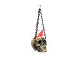 Europalms Halloween Flammender Totenkopf, 45X21X15Cm