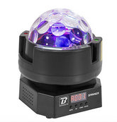BoomTone DJ 3-in-1 LED Light Effect Spinner Strobe Beam RGBW