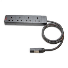 Neutrik PowerCON True1 NAC3MX-W-TOP to 4 Gang 13A 1.5mm HO7RN-F Rubber Cable 1M Neutrik PowerCON True1 NAC3MX-W-TOP to 4 Gang 13A 1.5mm HO7RN-F Rubber Cable 1M