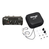Stagg SIA-ST Wired In-Ear Monitor Amplifier & SPM-235 IEM Earphones