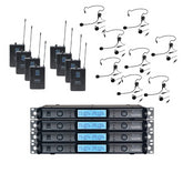 W Audio DTM 600 8 Way Headset Lapel System (606.0Mhz-614.0Mhz) V2