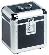 Roadinger Record Case Alu 75/25, Rounded, Bk