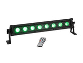 Eurolite LED IP T-Bar 8 QCL Bar RGBW Barre d'éclairage LED IP65 extérieure