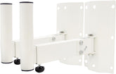 Soundlab 35mm Heavy Duty Adjustable Speaker Wall Bracket White (Pair)