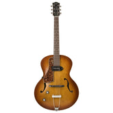 Godin 5th Avenue P90 Left Handed Semi Acoustic Guitar - Cognac Burst Kingpin