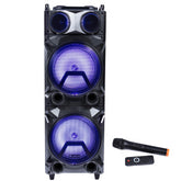 Longstar LP-FY212 2x 12" 8000W Sound System PA DJ Bluetooth Speaker