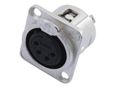 NEUTRIK Prise de montage XLR 4 broches NC4FDL-1