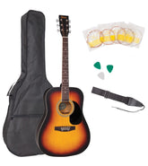 Encore Acoustic Guitar Outfit - Sunburst