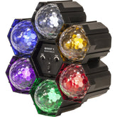 BOOST-BALL6 6-LED Astro Disco LED Ball Crystal Effect Light DJ