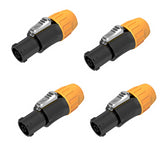 4x Seetronic Power Twist TR1 IP65 Female SA Works with Neutrik NAC3FX-W-TOP