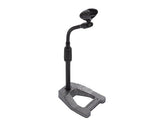 HQ Power Microphone Table Stand with Gooseneck + Microphone Clip