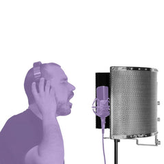 On Stage Studio Microphone Isolation Shield On Stage Studio Microphone Isolation Shield