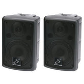 2x Studiomaster PS8 - Black 8" Passive Speaker Cabinet