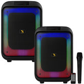 Intimidation Beeline Cube 12 Bluetooth Stereo Twin Speaker System 1200W