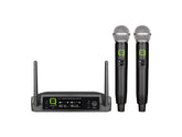 Q Audio QWM11 V2 Dual Wireless Handheld Microphone UHF 863.7/864.9MHz