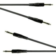 2x Câble stéréo Electrovision Jack 6,35 mm vers Jack (5 m) 2x Câble stéréo Electrovision Jack 6,35 mm vers Jack (5 m)