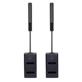 2x ZZipp ZZEPHYRUS412 Active 1450w Bass Reflex Column System + Active Satellite + Active Satellite