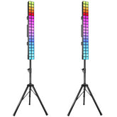 Thor LED Pixel Blox Light inc stand Pair Bundle