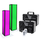 Equinox Verti Blast Package Vertikale Nebelmaschine mit CO2-Effekt, 1 m hohes Podium