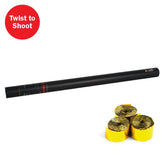 The Confetti Maker Handheld Streamer Cannon 80cm Gold Metallic